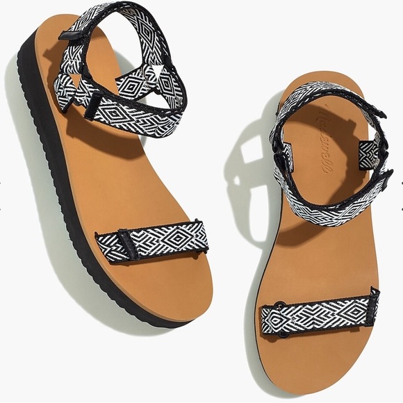 NEW MADEWELL The Re(sourced) Maggie Sandals - Picture 1 of 10